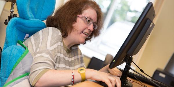 Woman using a computer.jpg Thumbnail