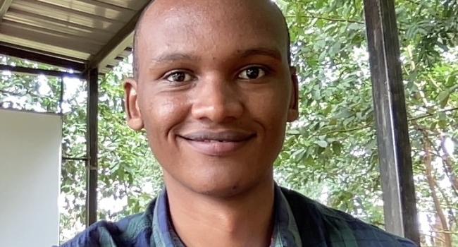 A selfie of Kibe Yohana, who was part of our 2030 and counting project