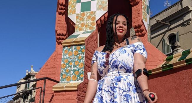 Cassie in Barcelona