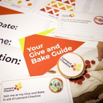 A selection of Give and Bake materials
