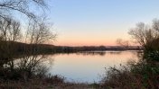 Sunset at Chipstead Lake