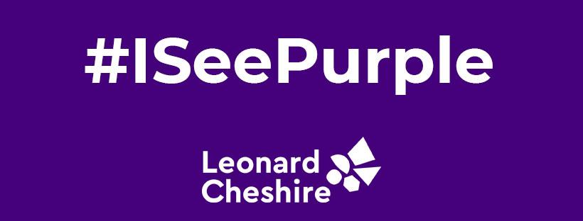 Share our iseepurple Facebook Cover