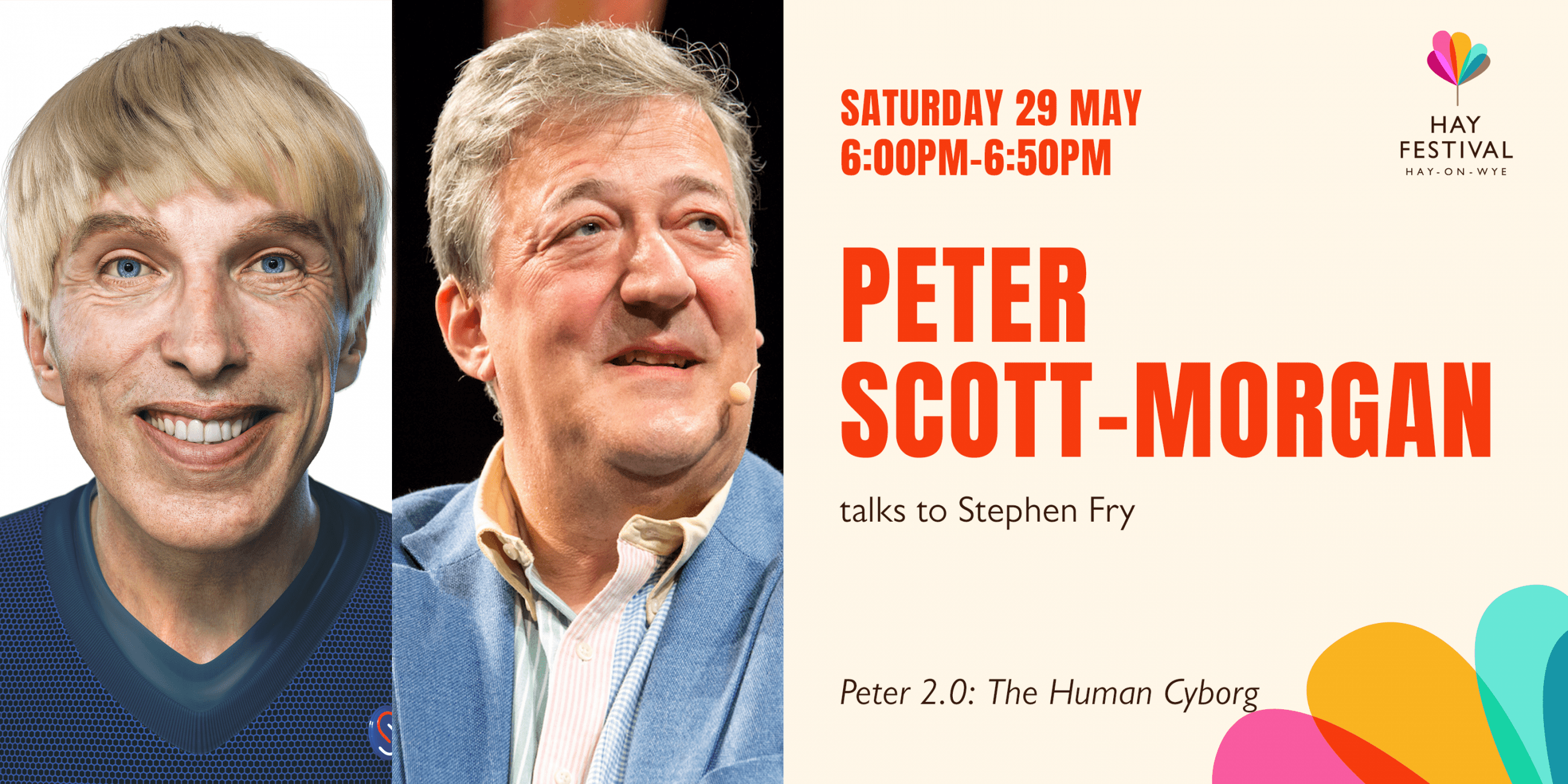 Peter Scott-Morgan and Stephen Fry