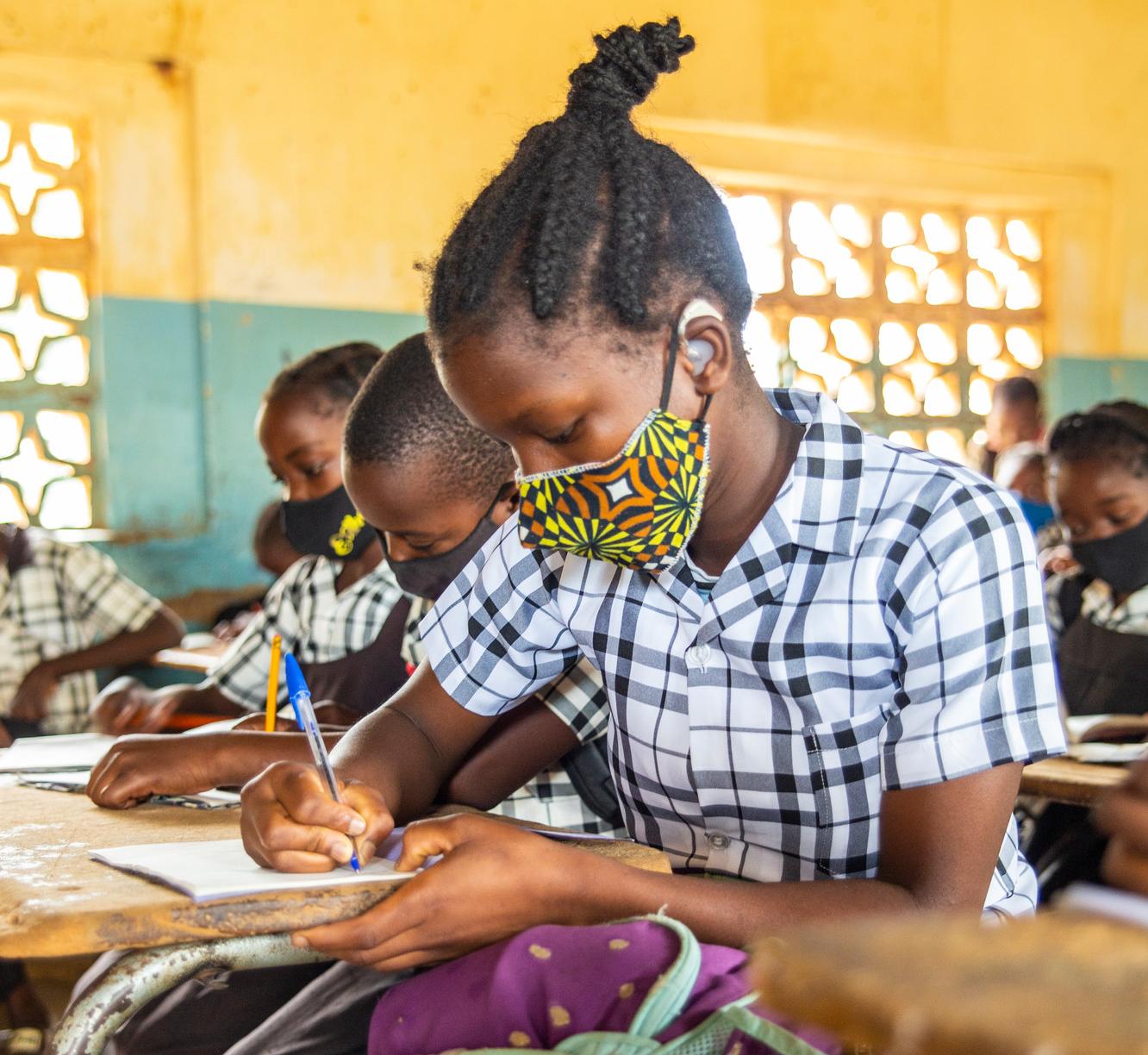 Children at one of our inclusive education project schools in Zambia
