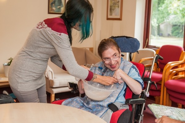 Resident and carer