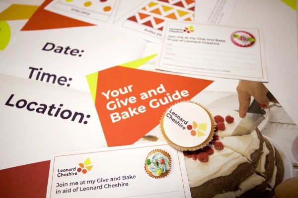 A selection of Give and Bake materials
