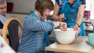 Cooking at Agate House