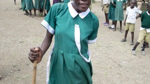Milcah Owour, who we support through our Girls Education Challenge in Kenya