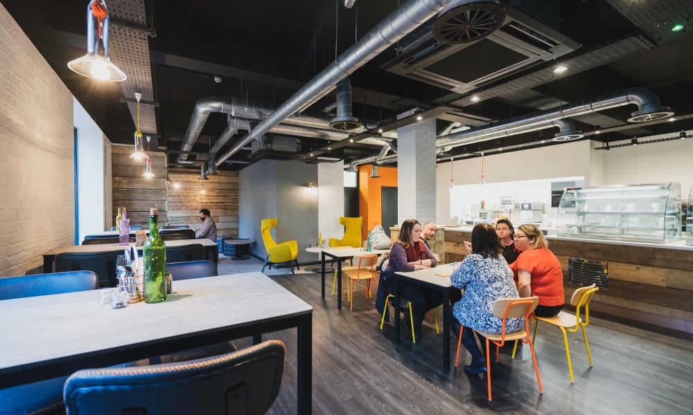 Inside look at the Social Bean coffee shop