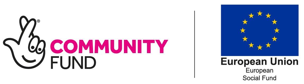 community fund and EU social fund logo