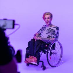 Kray-Z Legz behind the scene