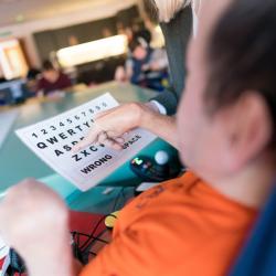 Chris, a resident at Gloucestershire House