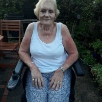 Our campaigner Gill smiles at the camera