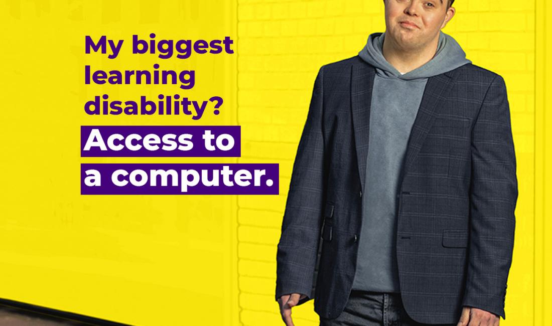 My biggest learning disability? Access to a computer.