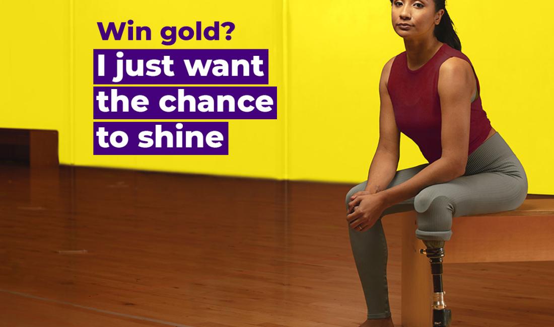 Win gold? I just want the chance to shine.